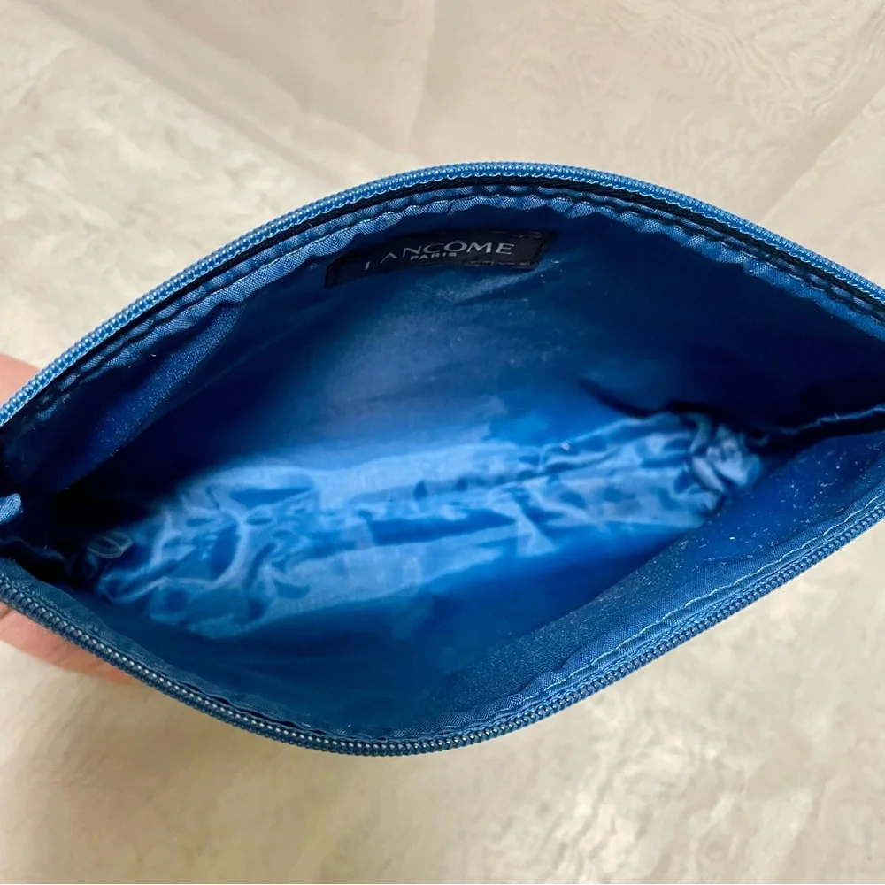Lancome Elegant Blue Cosmetic Bag